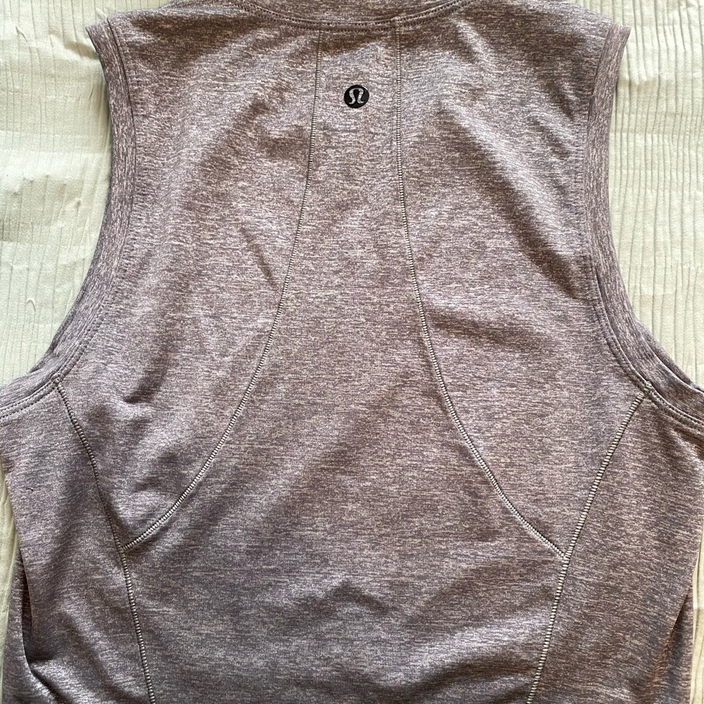 Lululemon work out cropped tank